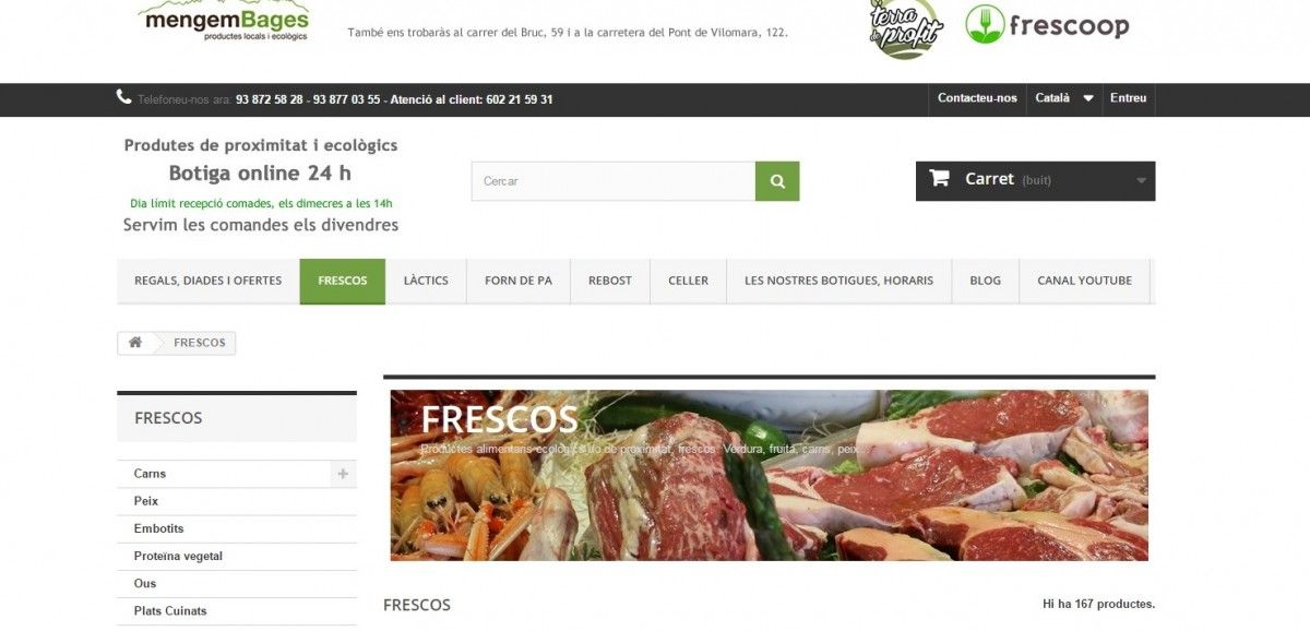 El web de mengemBages, entre els 5 millors de tot l'Estat espanyol
