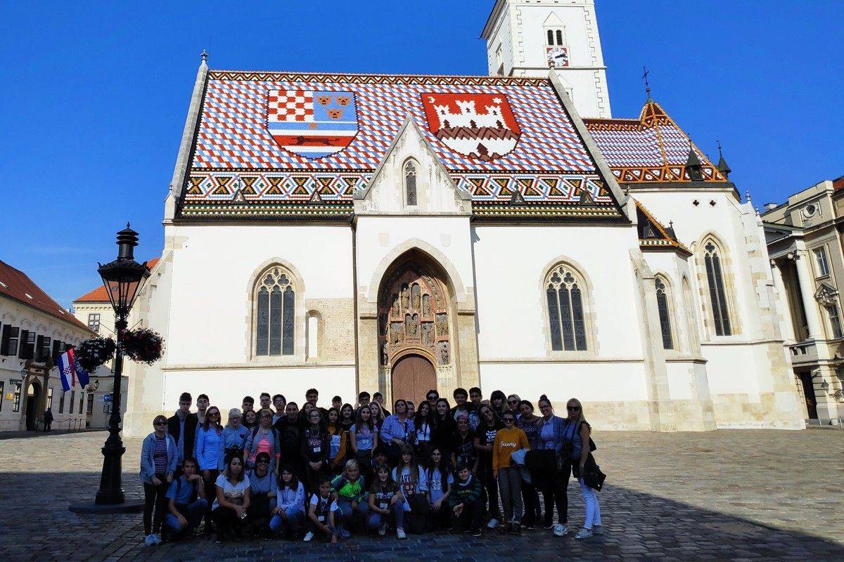 Alumnes dels quatre centres a Croàcia
