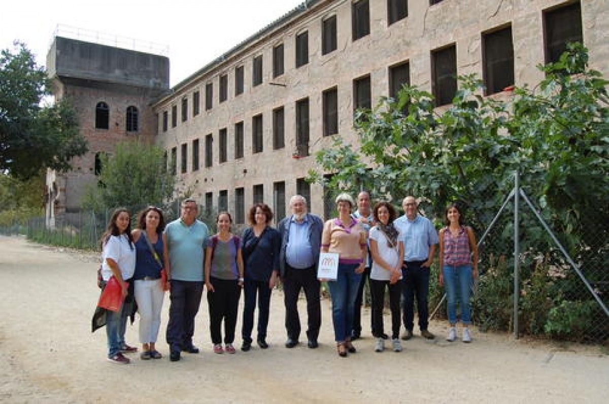 Comissió organitzadora de les Jornades de Patrimoni, a la Fàbrica dels Panyos