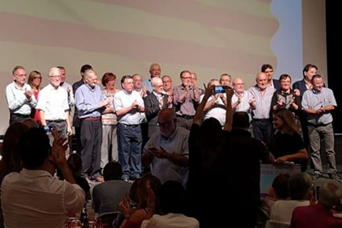 Celebració dels 40 anys de la Federació XI del PSC a Navarcles