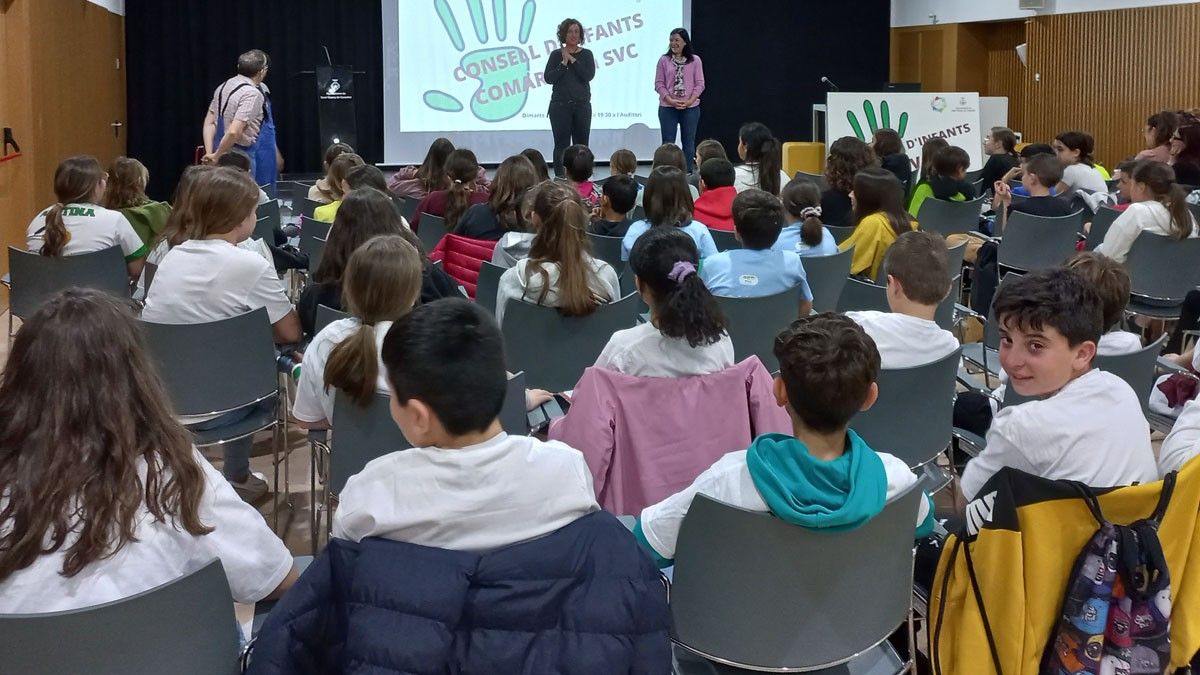 El Consell d'Infants del Bages s'ha trobat a Sant Vicenç de Castellet