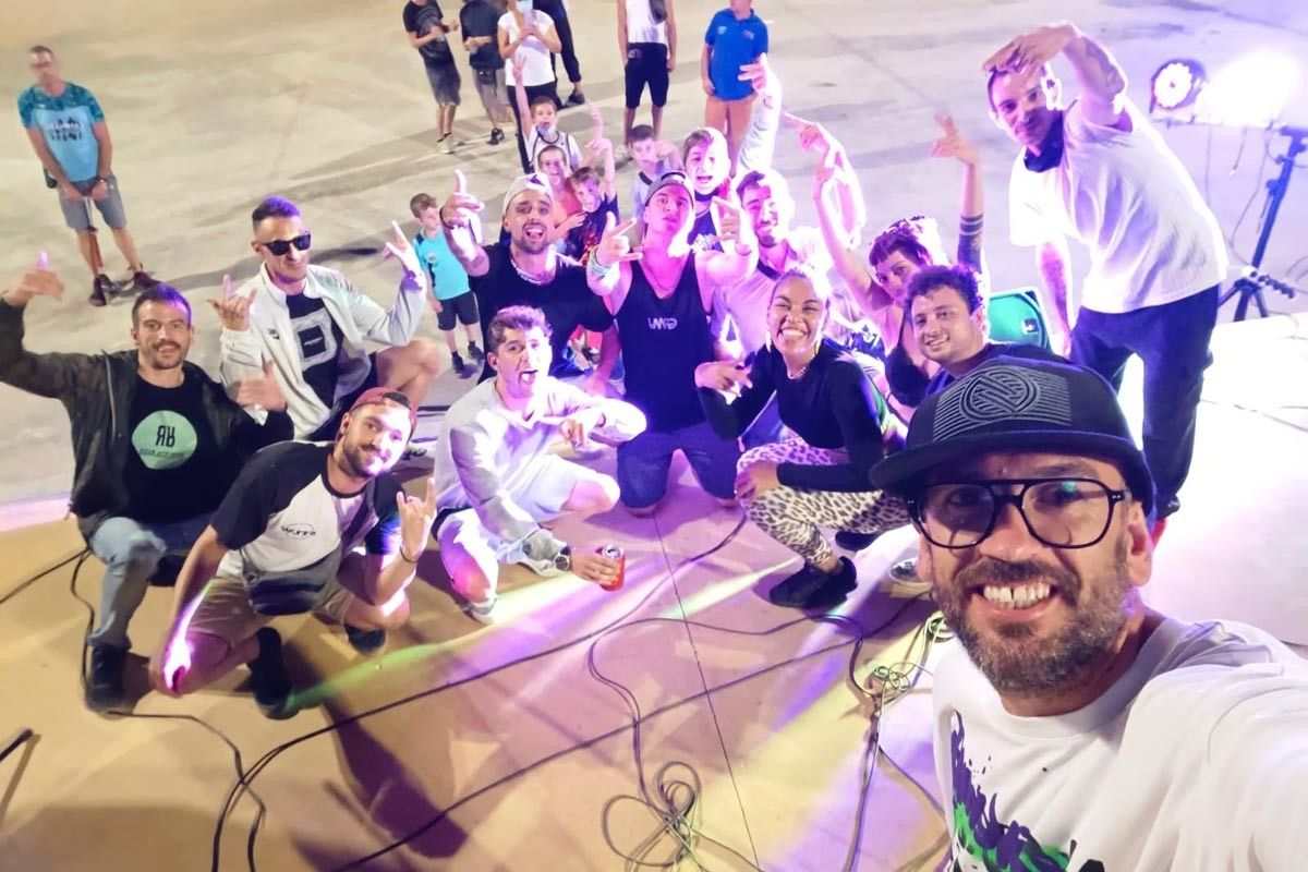 Concert Rap Skate Night de Ràdio Sant Fruitós a l'skate park