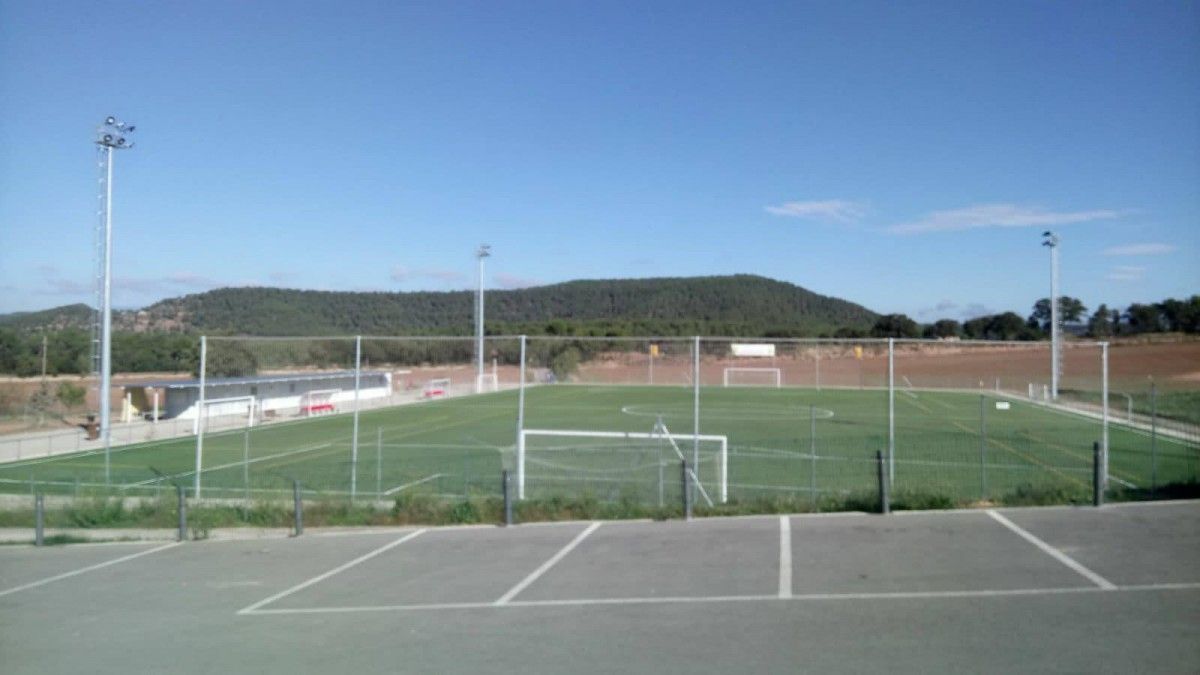 Imatge del camp de futbol de Castellnou