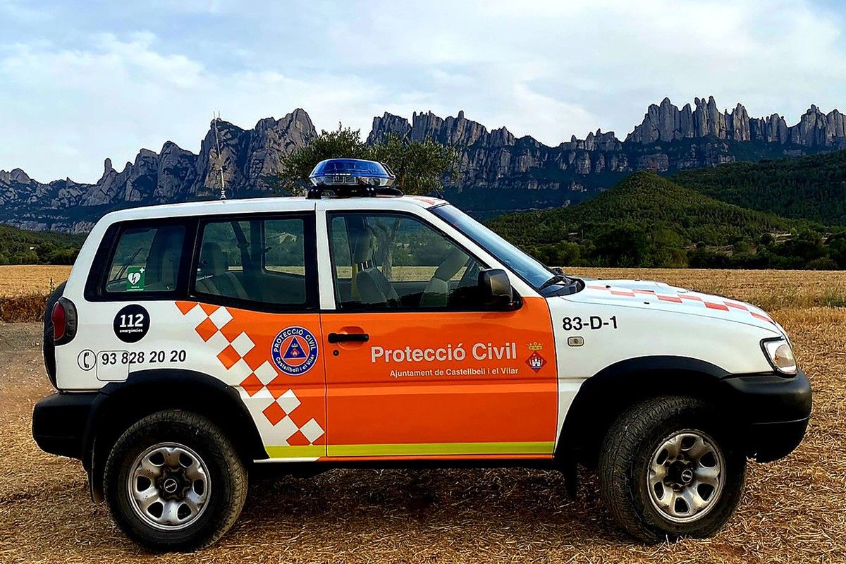 Nou vehicle dels voluntaris de Protecció Civil de Castellbell