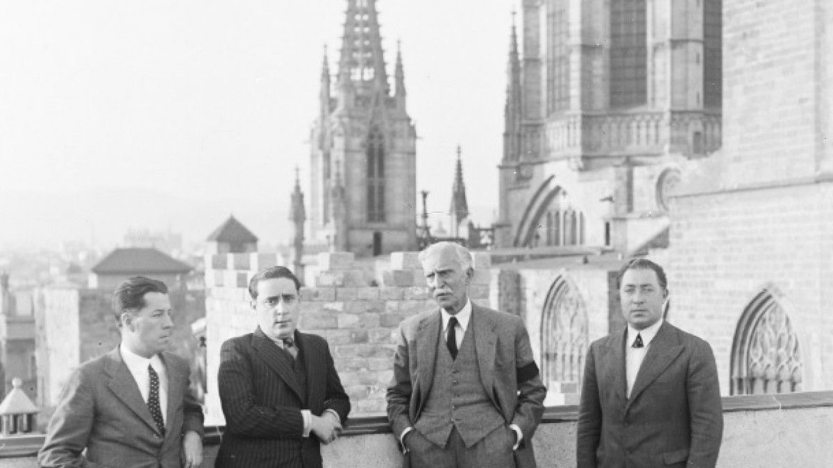 l centre de la fotografia, Josep Maria Planes i el president Francesc Macià