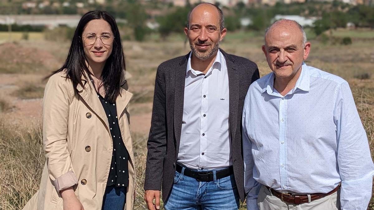 Tània Infante, Marc Aloy i Lluís Vidal Sixto
