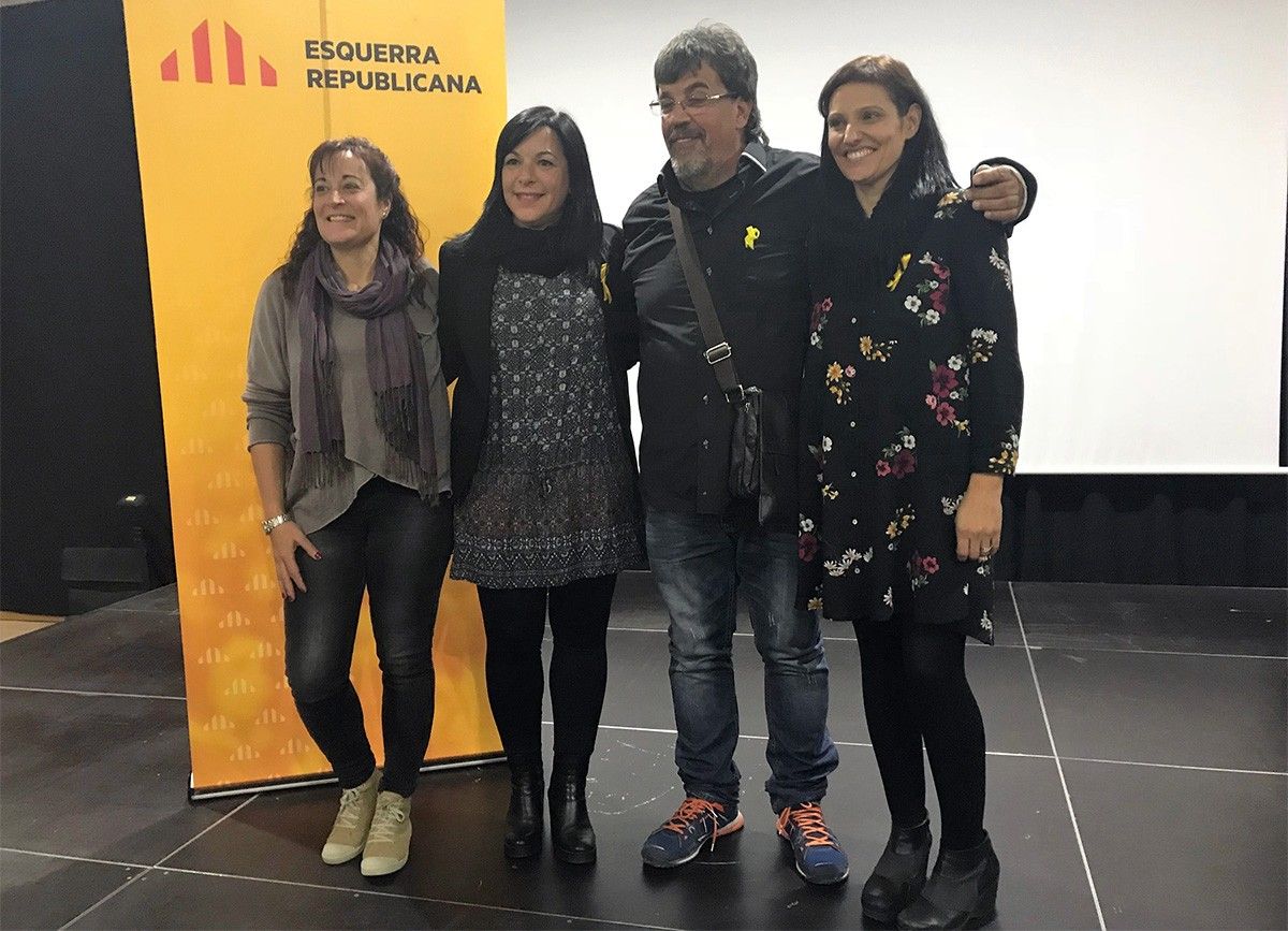 Àdria Mazcuñan, Adriada Delgado, Jordi Pesarrodona i Mariona Homs
