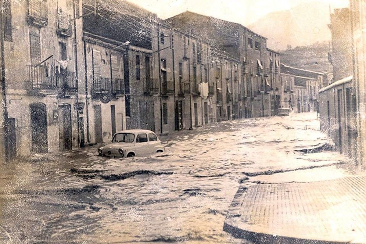 Inundació del nucli de la Bauma el 20 de setembre de 1971