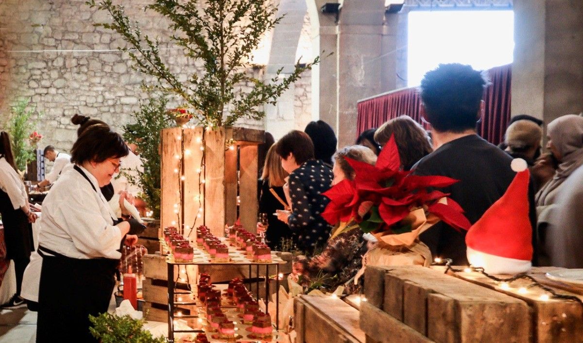 El Museu de la Tècnica acull un reeixit i emotiu sopar de Nadal de Sant Andreu Salut