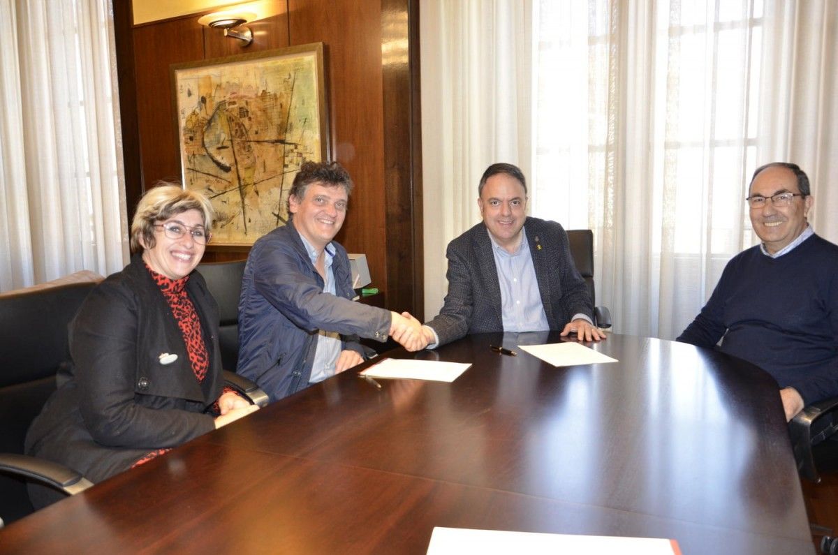 Acord entre l'Agrupació Cultural del Bages i l'Ajuntament de Manresa