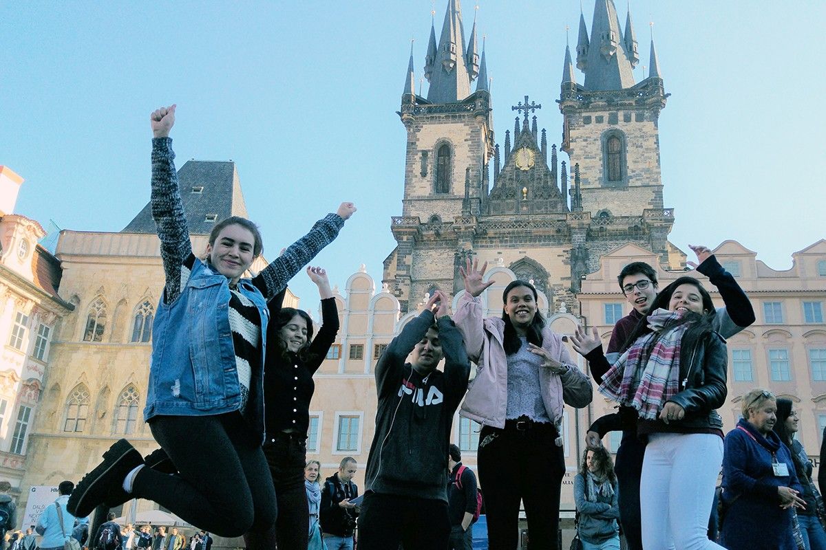 Alumnes de l'institut Guillem Catà a Polònia d'Erasmus+