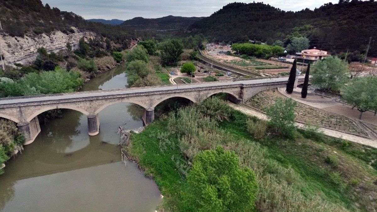 Pont nou d'accés a Castellbell i el Vilar que serà ampliat