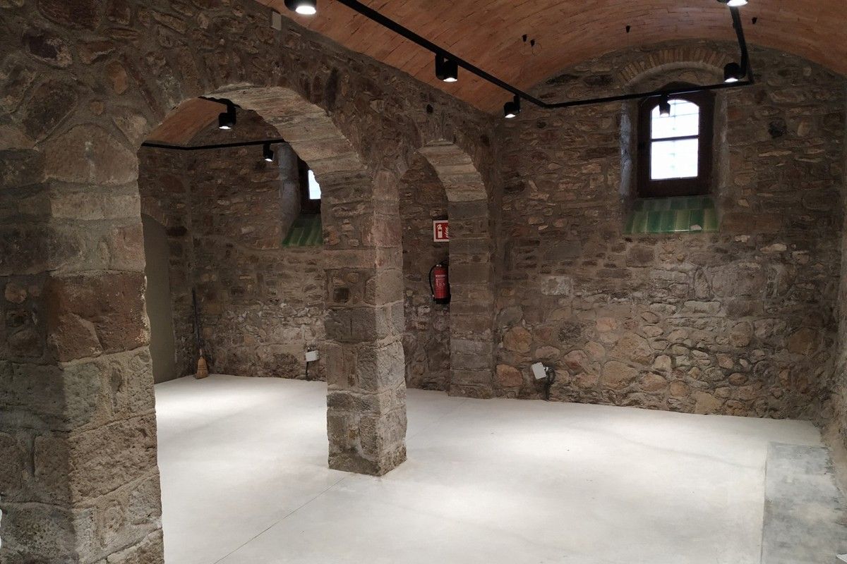 Instal·lació on s'ubicarà el Museu de la Vinya i el Vi