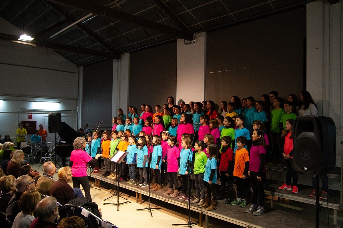L'Escola de Música d'Artés va oferir divendres el seu Concert de Nadal