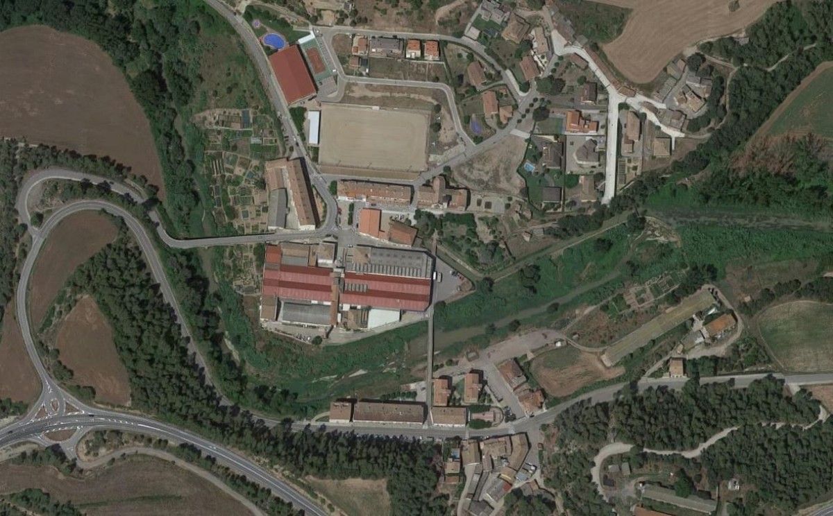 Imatge aèria de Valls de Torroella