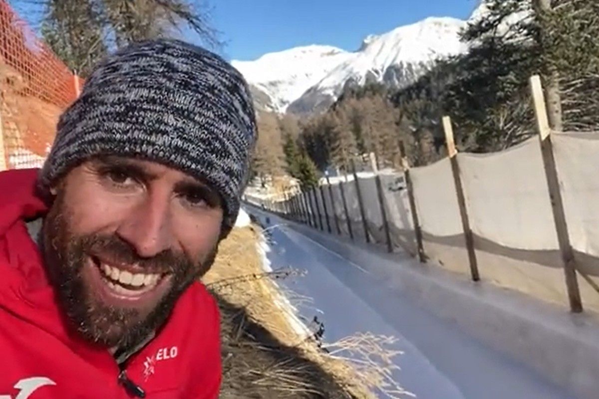 Ander Mirambell a Saint-Moritz