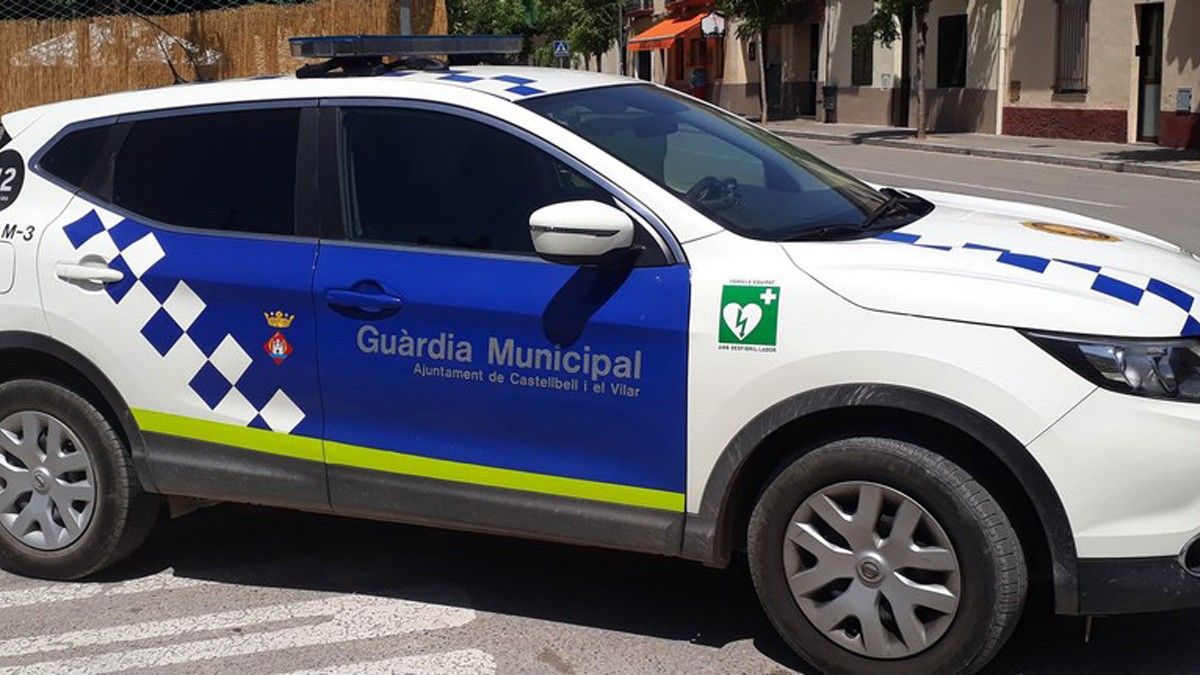 Vehicle de la Guàrdia Municipal de Castellbell i el Vilar