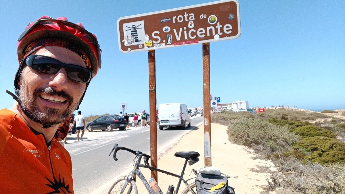 Al Cabo San Vicente després de 28 dies pedalant i 1.865 km