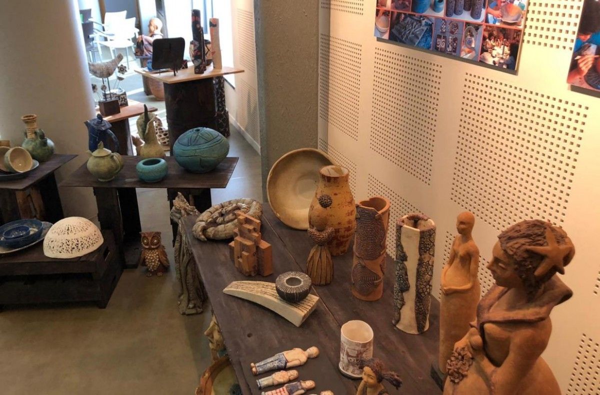 La santfruitosenca Maria Gelabert inaugurarà dissabte una exposició de ceràmica al seu poble natal
