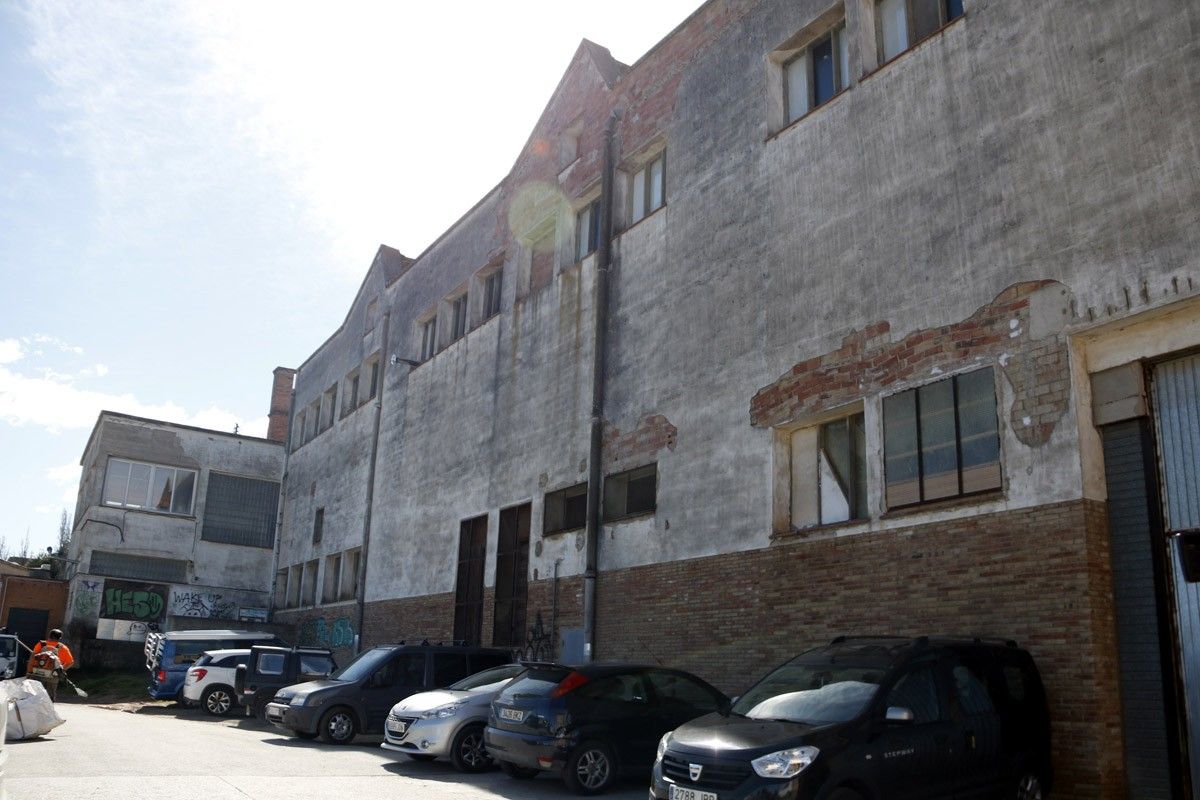 Antiga fàbrica textil Anla, a Castellterçol