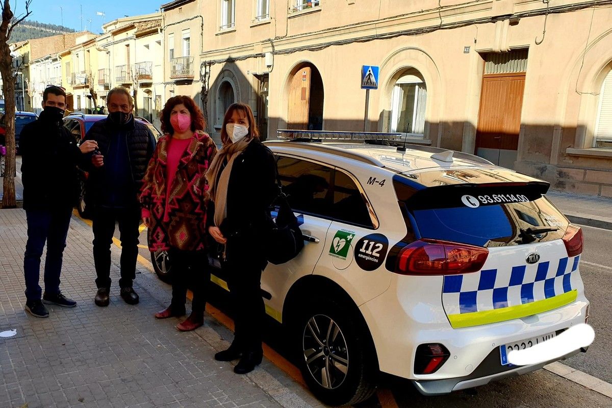 Nou cotxe patrulla de la Guàrdia Municipal de Castellbell