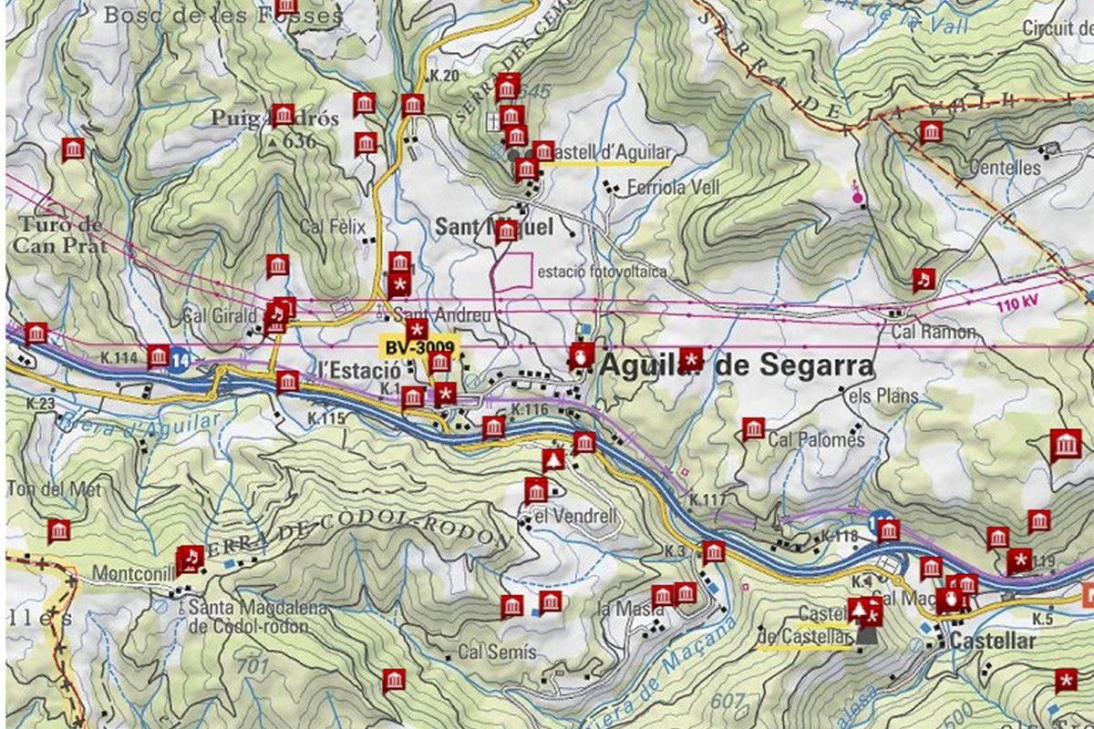 Mapa de Patrimoni Cultural d'Aguilar de Segarra