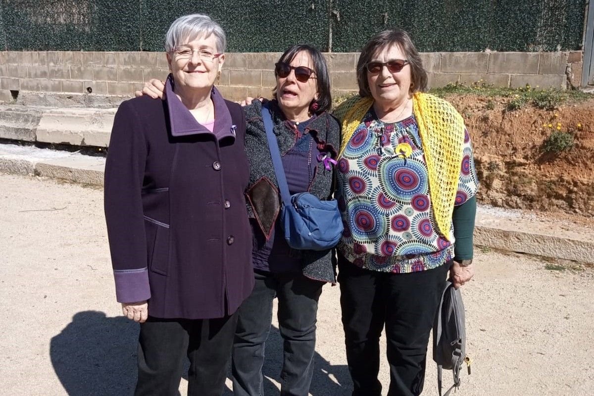 Les tres dones treballadors homenatjades a Monistrol de Calders