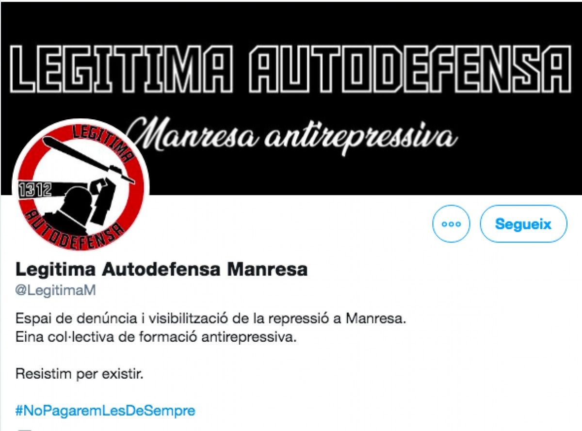 Neix a Manresa l'espai Legítima Autodefensa