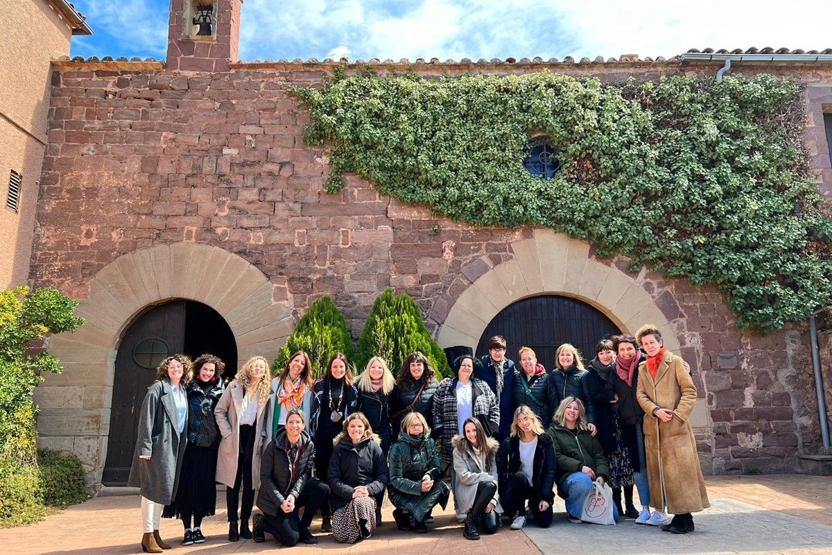 Participants a la tercera edició de la Filadora de Sant Joan de Vilatorrada