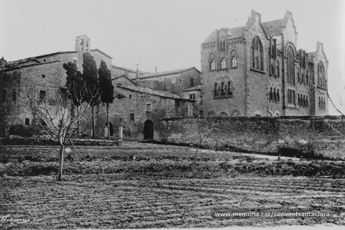 El Convent de Santa Clara, a primers del segle XX