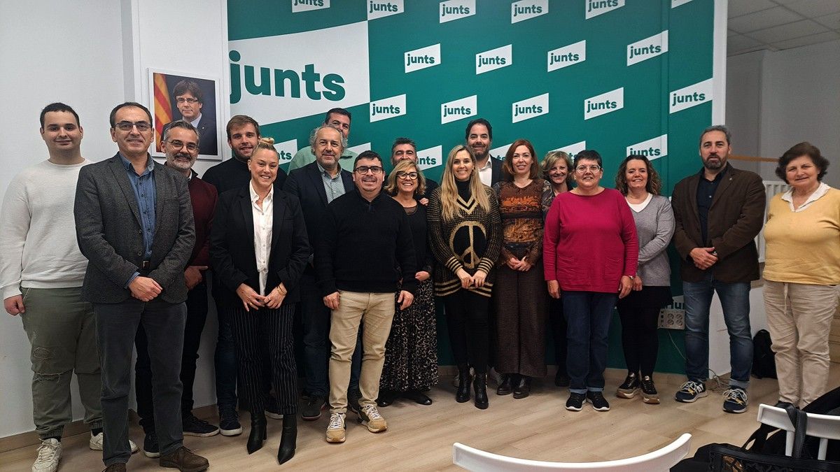 Representants de Junts al Bages, el Berguedà, el Solsonès i el Baix Llobregat Nord