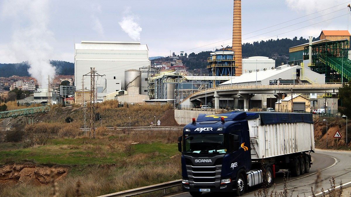 Pla general de les mines de Súria, explotades per ICL