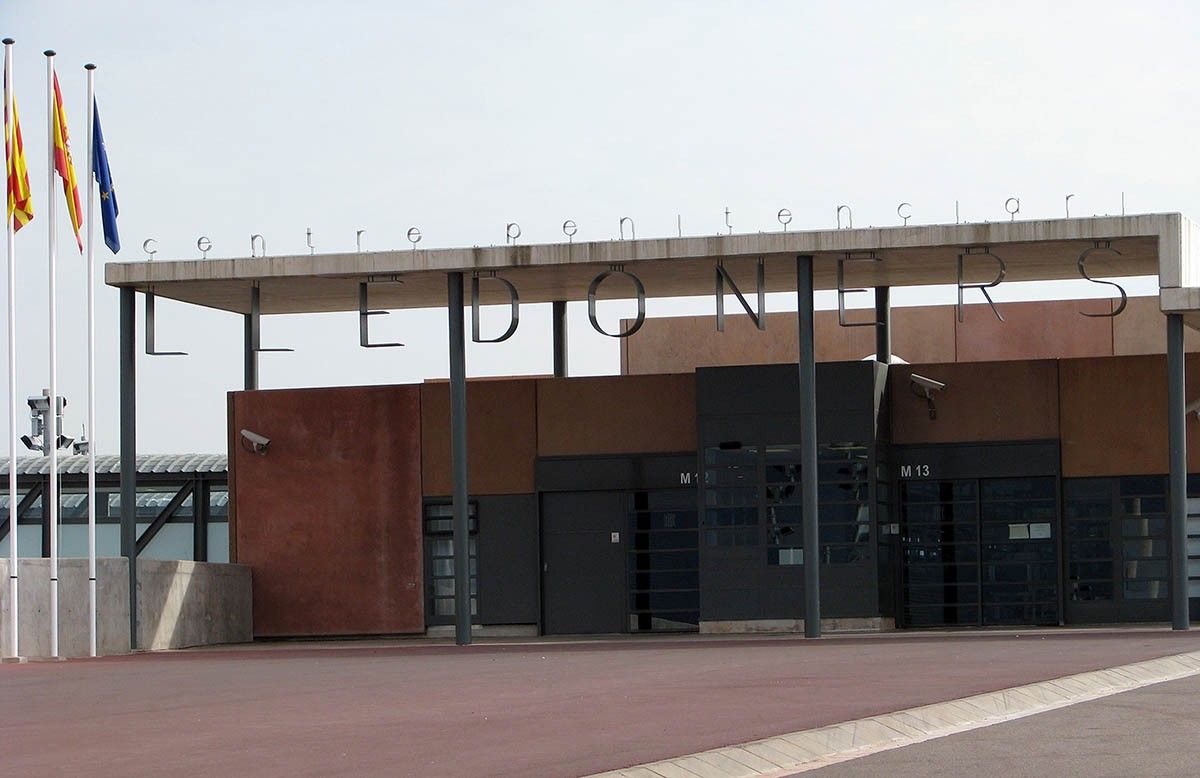 Entrada de la presó de Lledoners, a Sant Joan de Vilatorrada