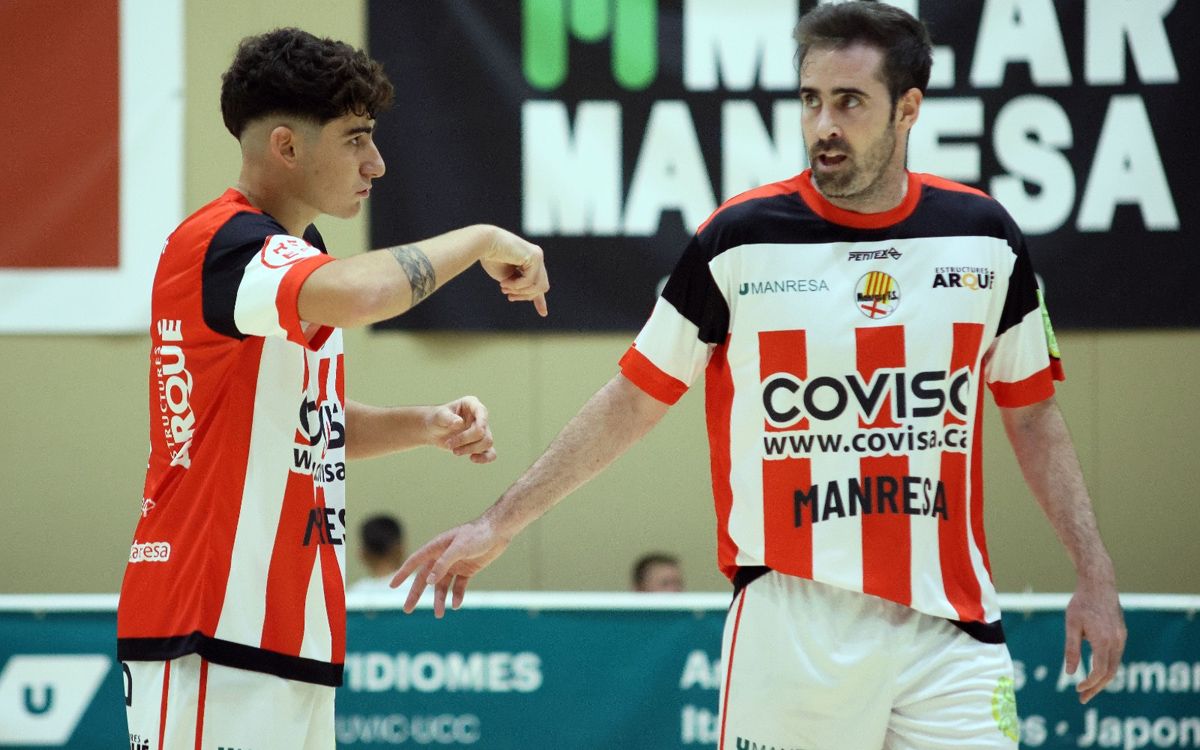 El Covisa Manresa ha sofert a l'Hospitalet la segona derrota de la temporada