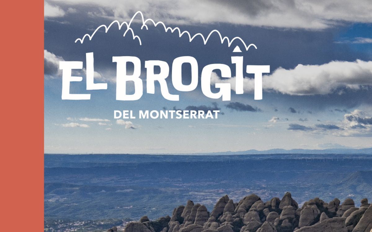 Vista parcial de la portada del nou «El Brogit del Montserrat»