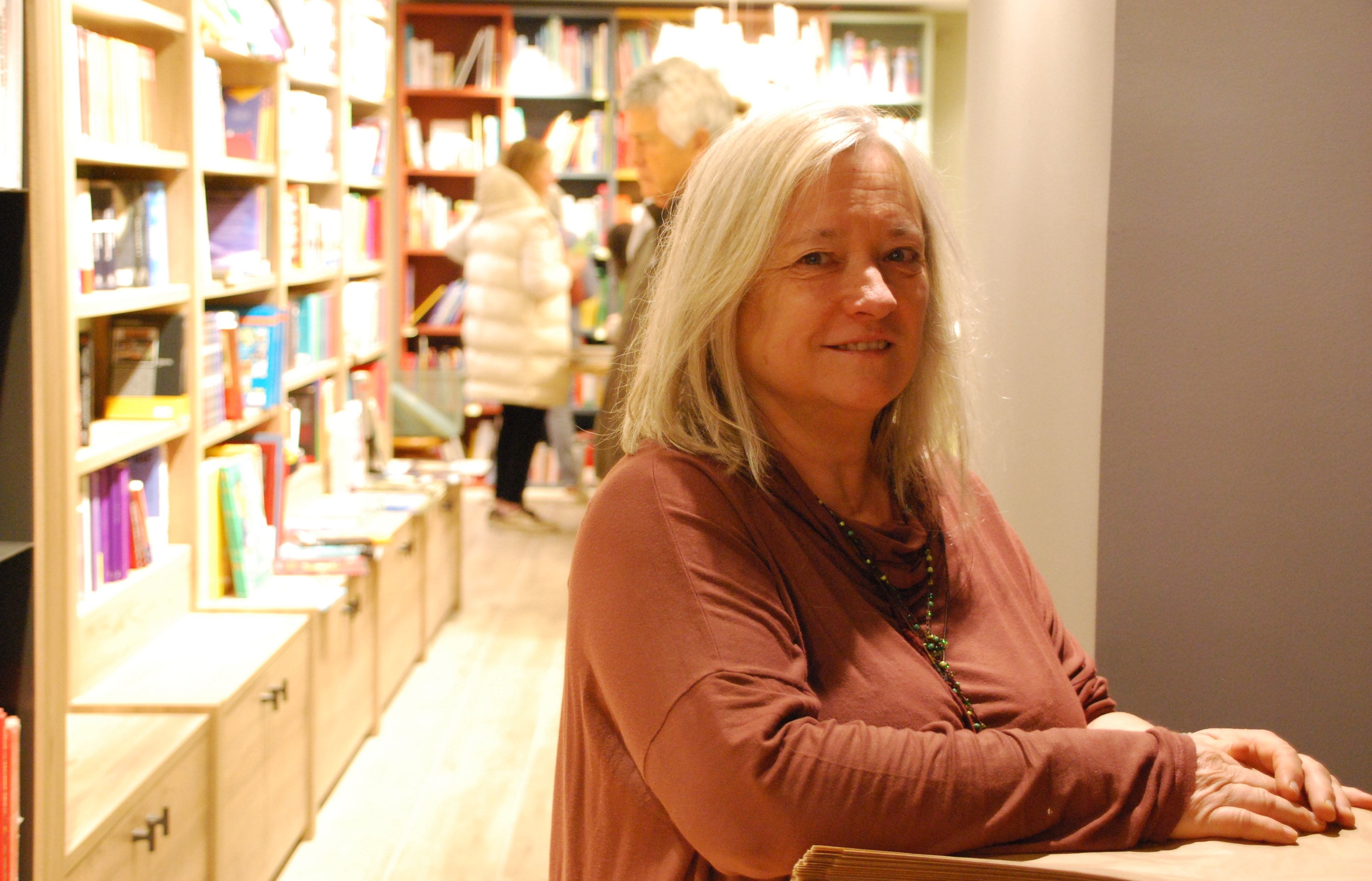 Cristina Blesa Picas és l'actual responsable de la llibreria Rubiralta i la principal impulsora de la seva renovació