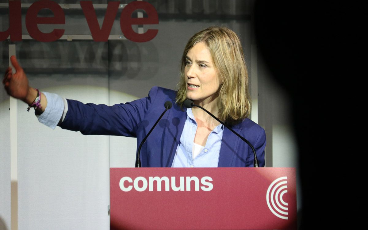 La candidata de Comuns Sumar a presidenta de la Generalitat, Jéssica Albiach