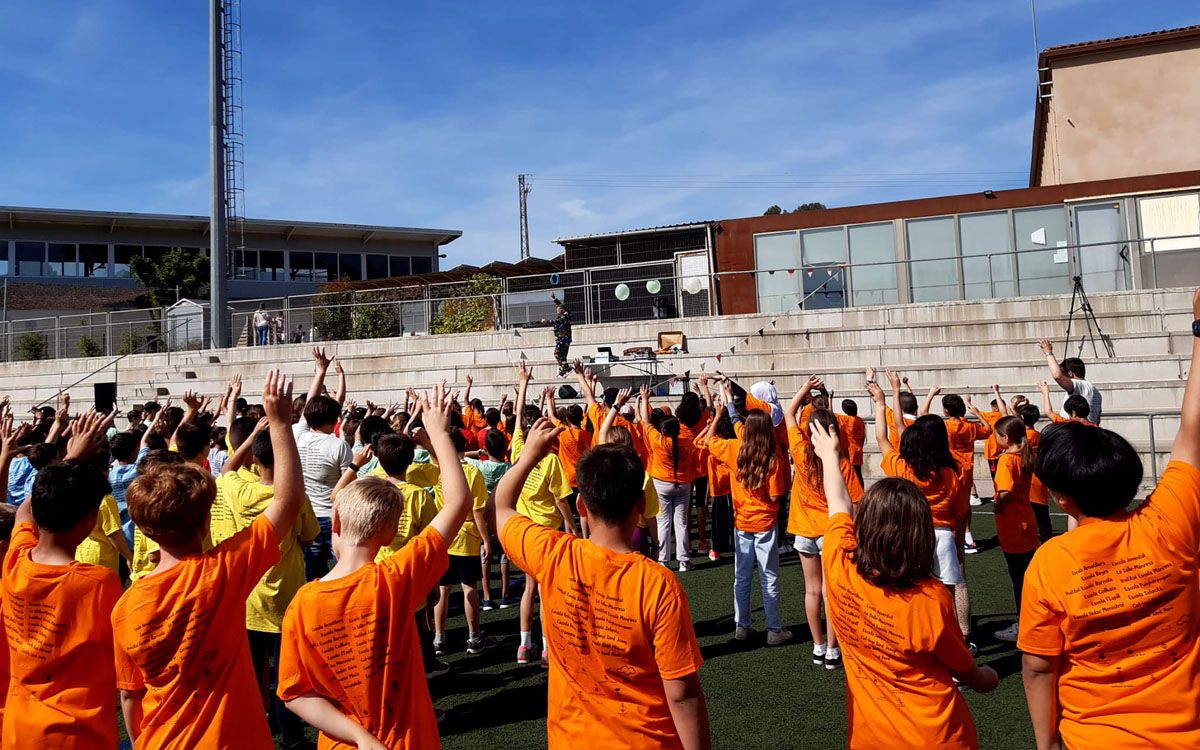 La trobada de cooperatives escolars s'ha fet a Castellgalí