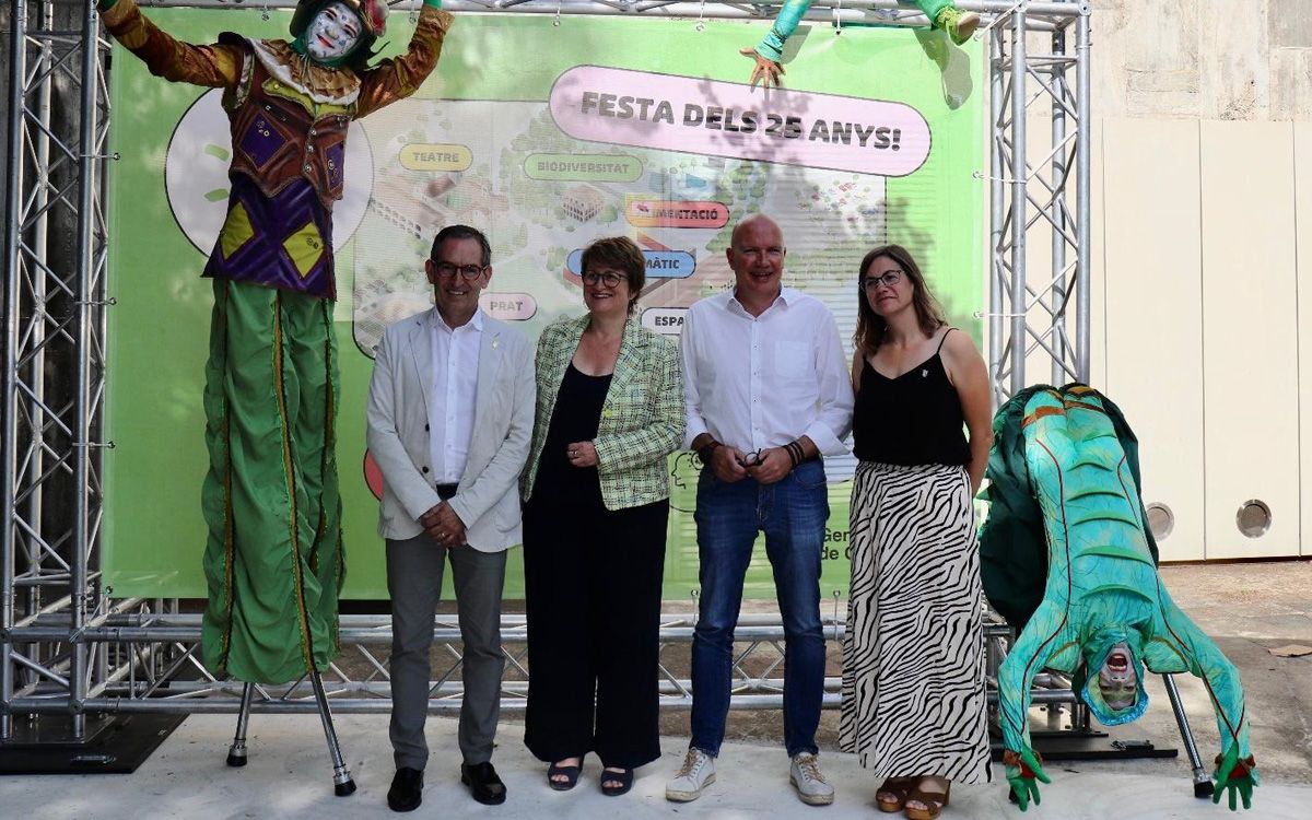 La celebració dels 25 anys de la Xarxa d'Escoles Verdes de Catalunya s'ha fet a Sant Benet de Bages