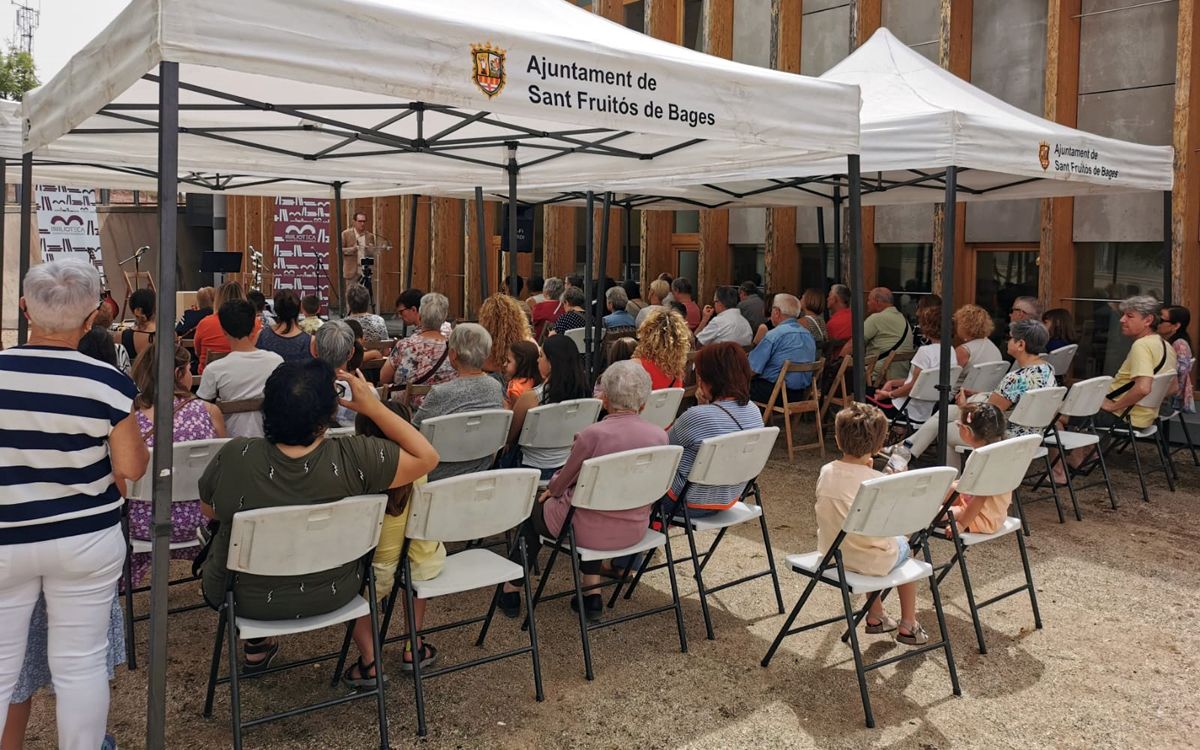 Acte institucional dels 10 anys de la biblioteca de Sant Fruitós