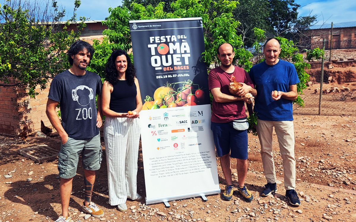 Presentació de la 8a Festa del Tomàquet a la Granja Eco Pallareta