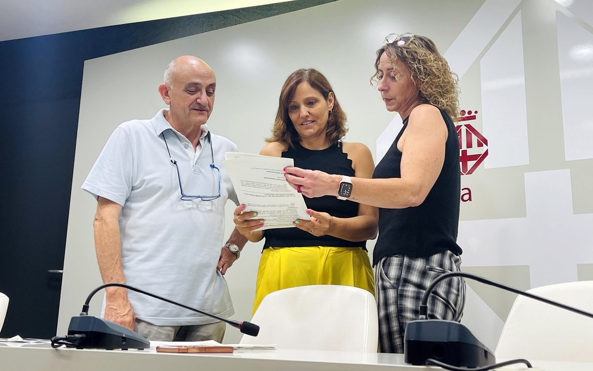 Lluís Vidal Sixto, Mariona Homs i Isabel Sánchez