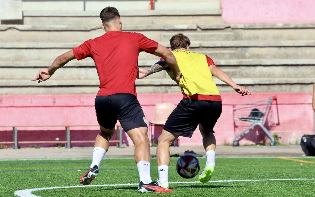 El nou CE Manresa ja fa dies que entrena