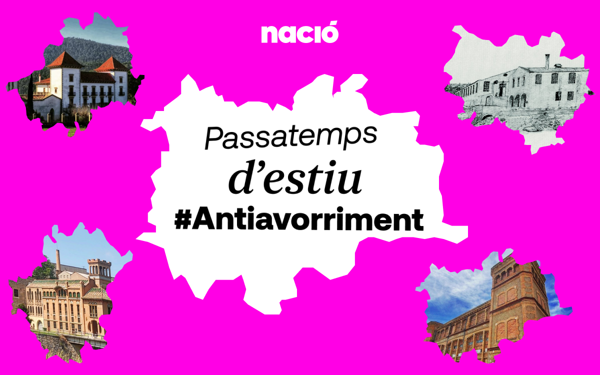 Passatemps d'estiu #Antiavorriment, dia 12: Avui la cosa va de fàbriques tèxtils!