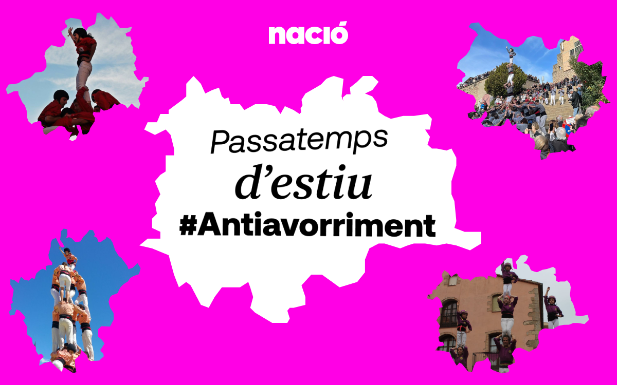 Passatemps d'estiu #Antiavorriment, dia 26: Colles castelleres i bastoneres de quilòmetre zero; què en saps?