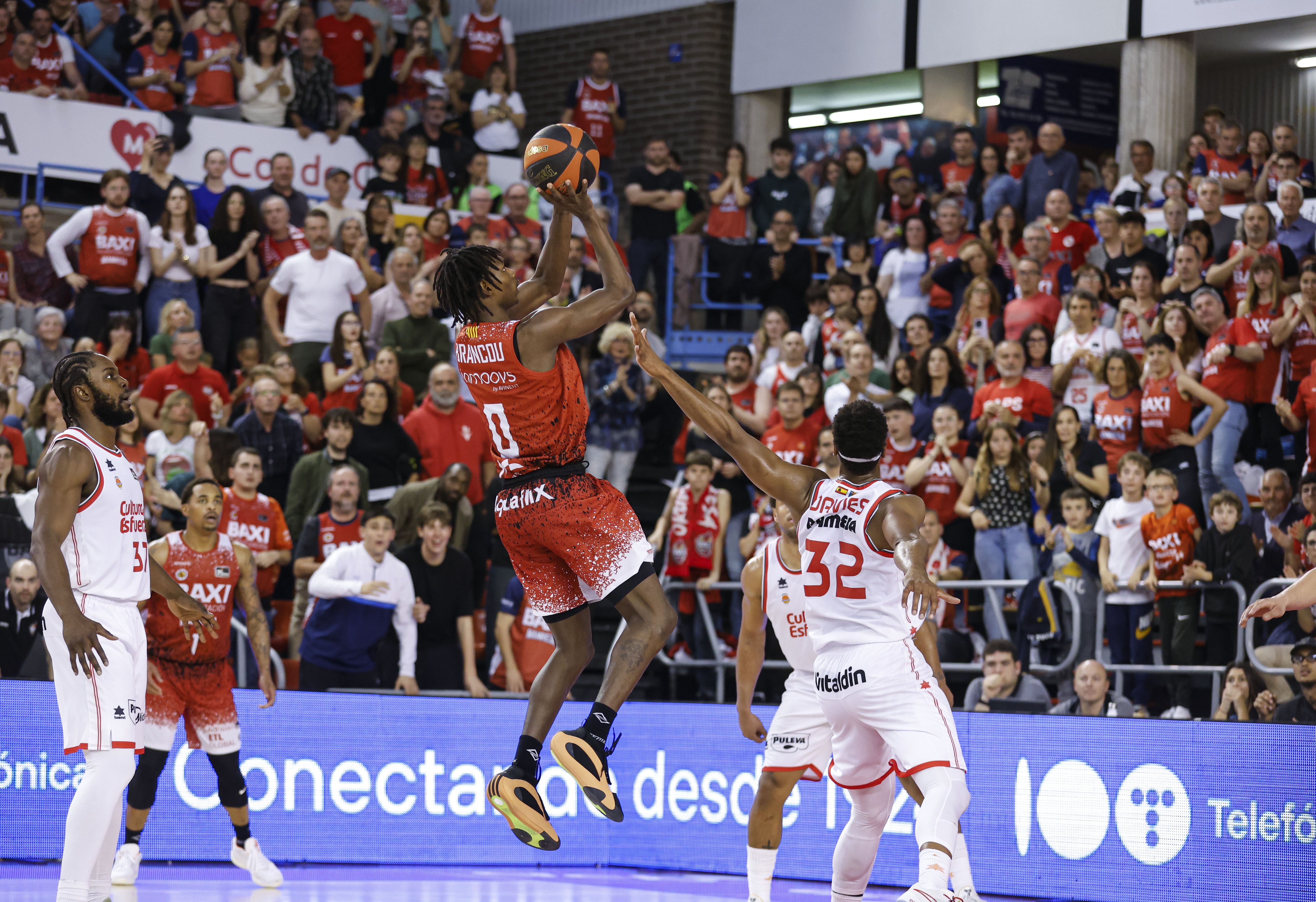 El Baxi Manresa inaugurarà temporada a l'ACB contra el València Bàsquet de Badio i Martínez