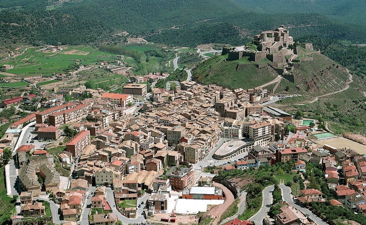 Vista panoràmica de Cardona