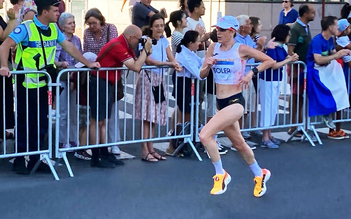 Meritxell Soler ha estat 25a a la marató dels Jocs Olímpics de París