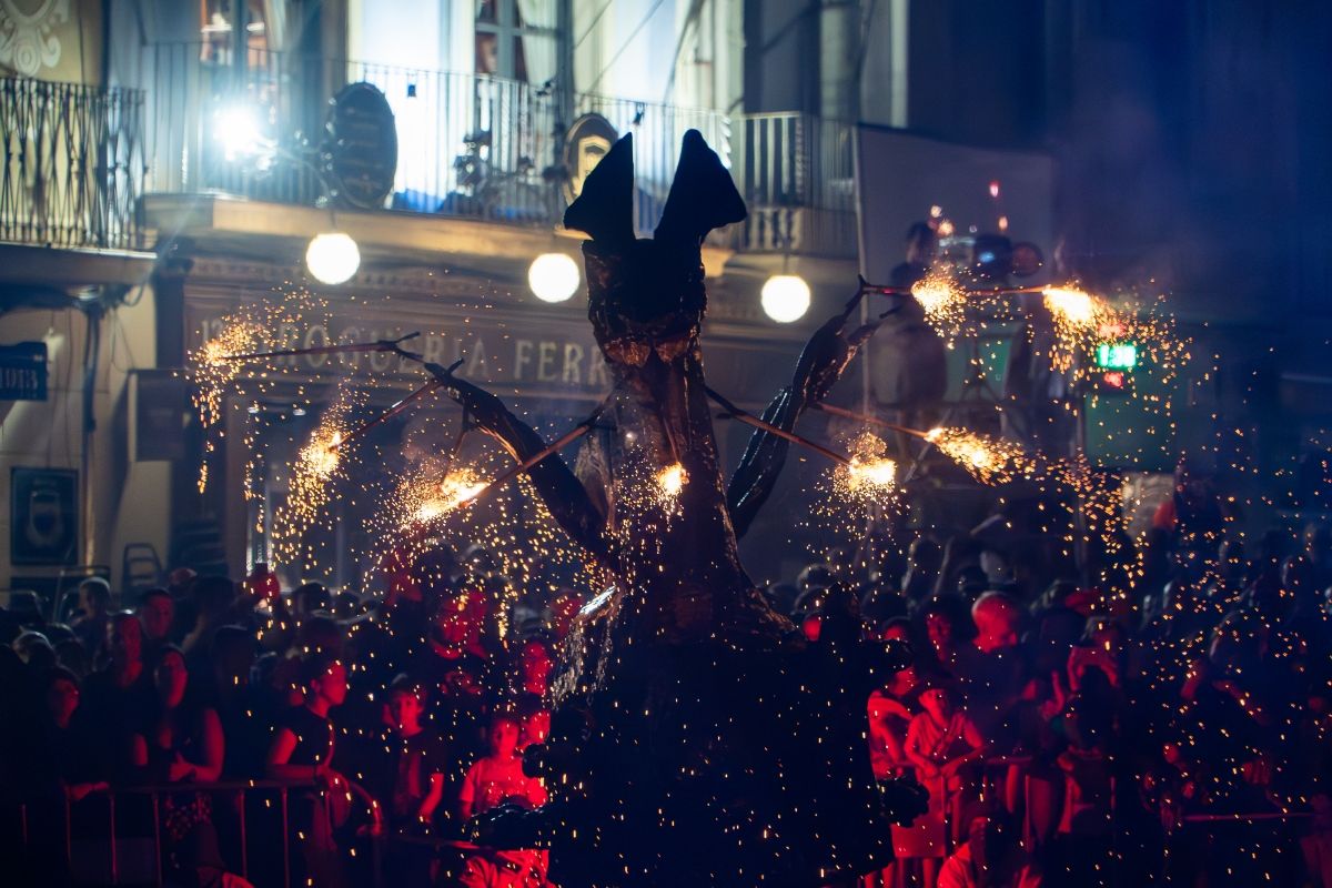 Mostra del Correfoc de la Festa Major de Manresa. Foto: Hasmukh Kerai