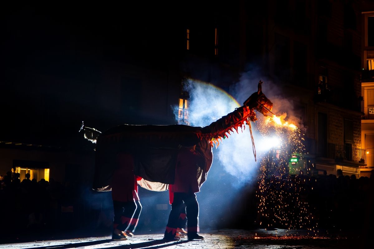 Mostra del Correfoc de la Festa Major de Manresa. Foto: Hasmukh Kerai